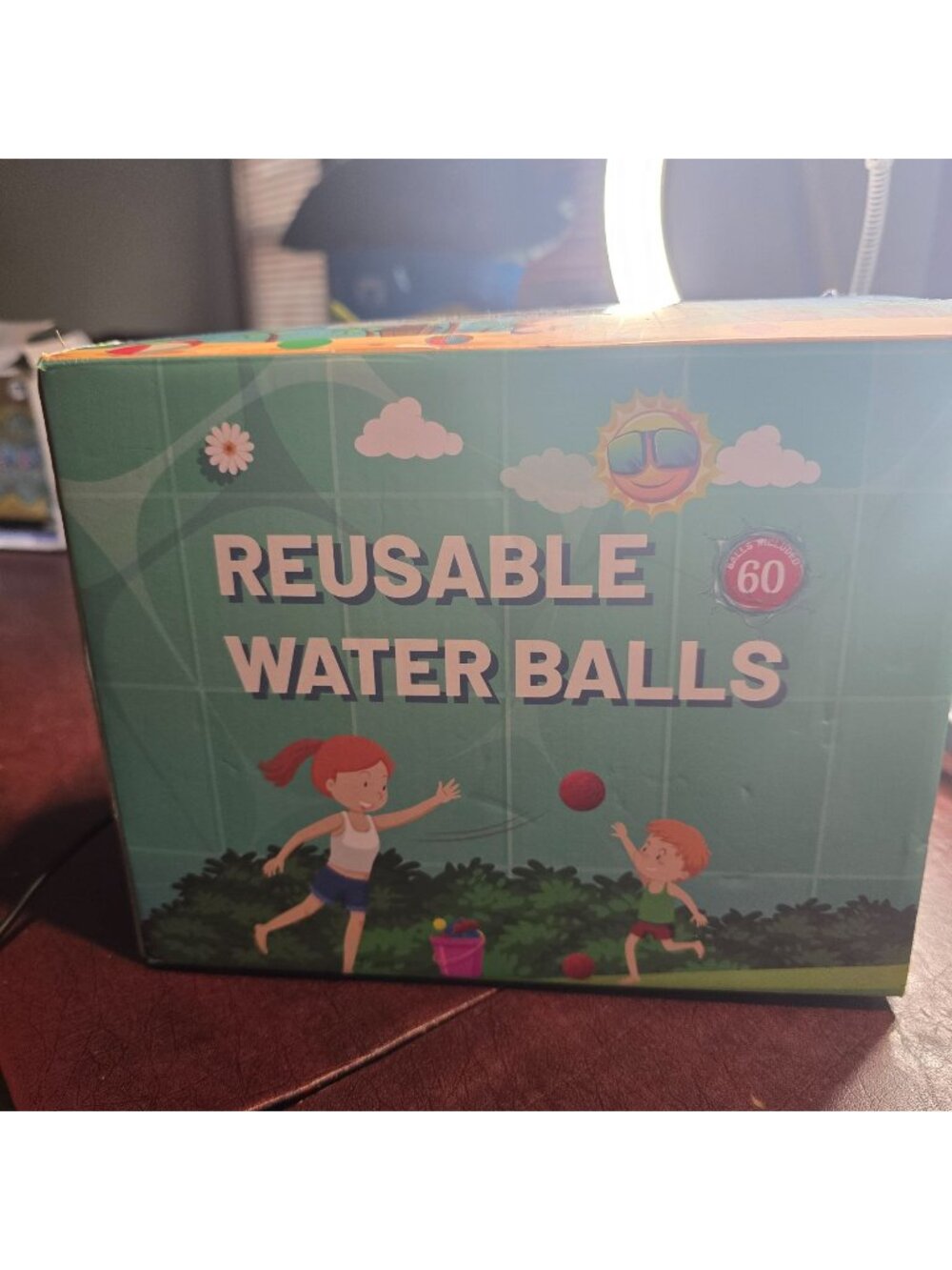 54 Pcs Reusable Water Balls For Kids & Adults Soft & Absorbent Great For Outdoor